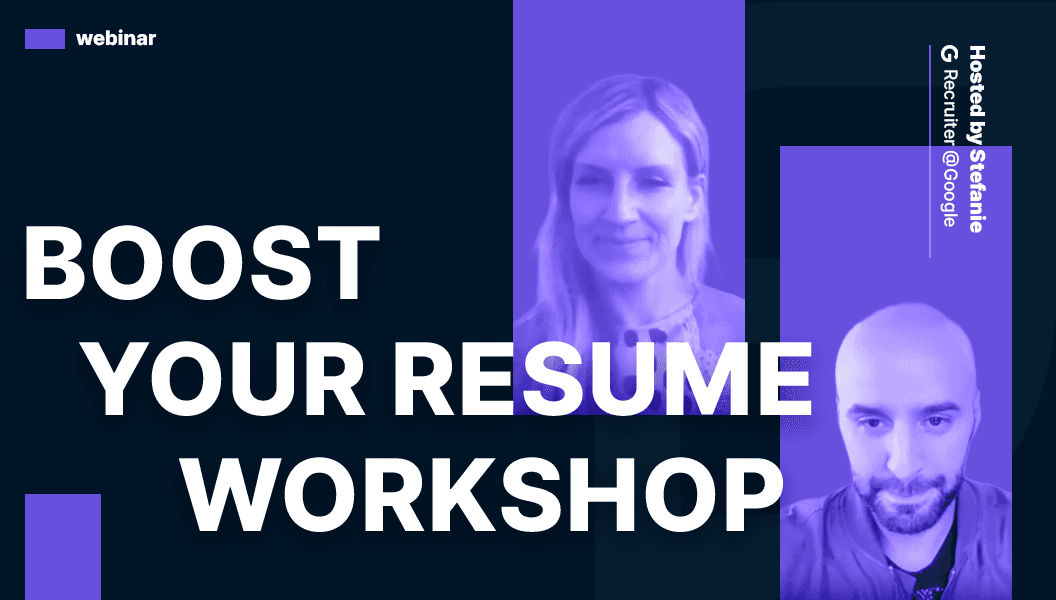 Boost Your Resume Workshop (1h)